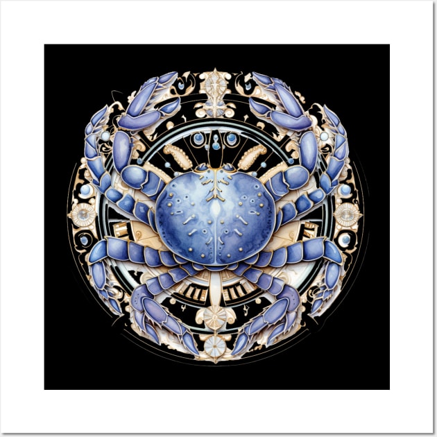 Cancer - Zodiac Wall Art by Sanatore Silvarum Designs